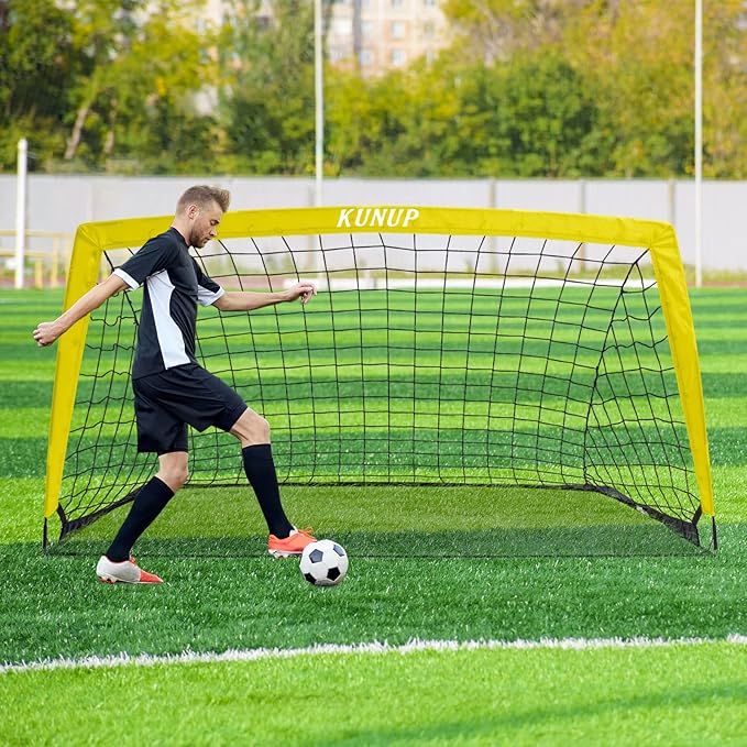 Kids Soccer Goals for Backyard 5×3, 6×4, 6×4, 9×5FT 9×5FT 2 2 Pieces