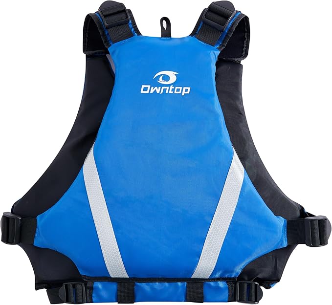 Owntop Swim Vest for Adults | Unrestricted Arm Movement | Extra-Large Pockets | Super-Thin | Kayak, Boating, Fishing