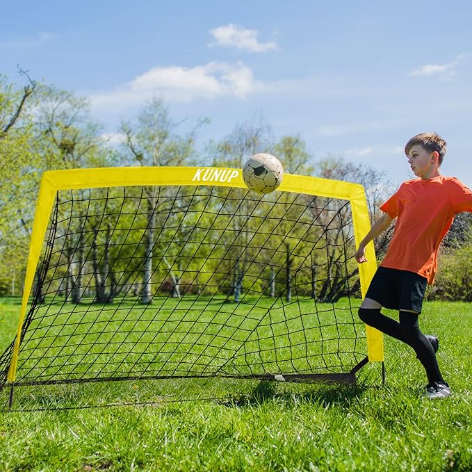 Kids Soccer Goals for Backyard 5×3, 6×4, 6×4, 9×5FT 9×5FT 2 2 Pieces