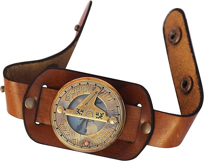 MAI Sundial Compass Wrist Band for Navigational Tool