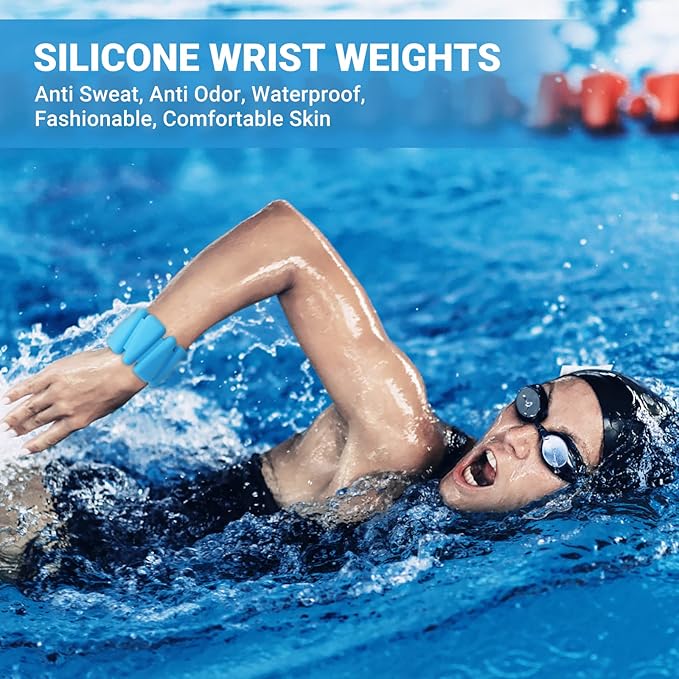 MXiiXM Wrist Weights Set of 2 2lb/4lb