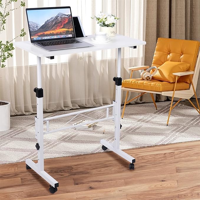 KLSMYHOKI Standing Desk Adjustable Height 16"x31.5" Height 27"-43.5"