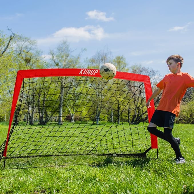 Kids Soccer Goals for Backyard 5×3, 6×4, 6×4, 9×5FT 9×5FT 2 2 Pieces