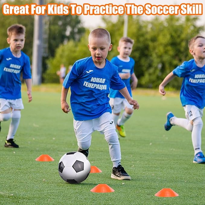 Kids Soccer Goals for Backyard Set of 2 6X4 /4x3 /4x3 ft