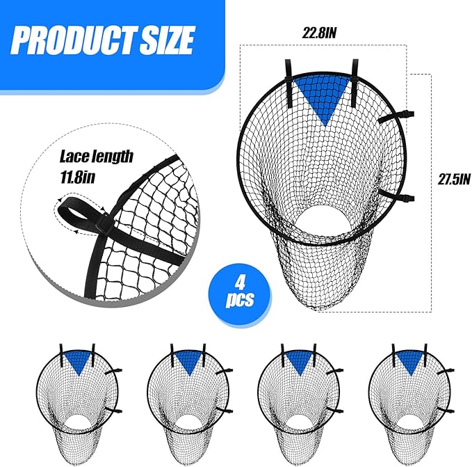 Lenwen Soccer Training Net Corner Soccer Train Goal