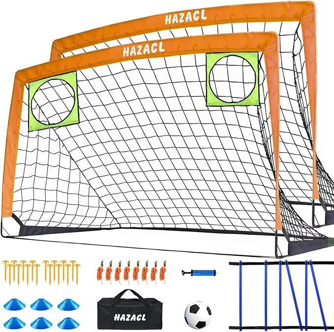 Kids Soccer Goal for Backyard 9x5 FT