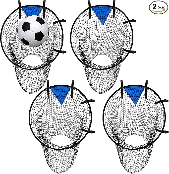 Lenwen Soccer Training Net Corner Soccer Train Goal