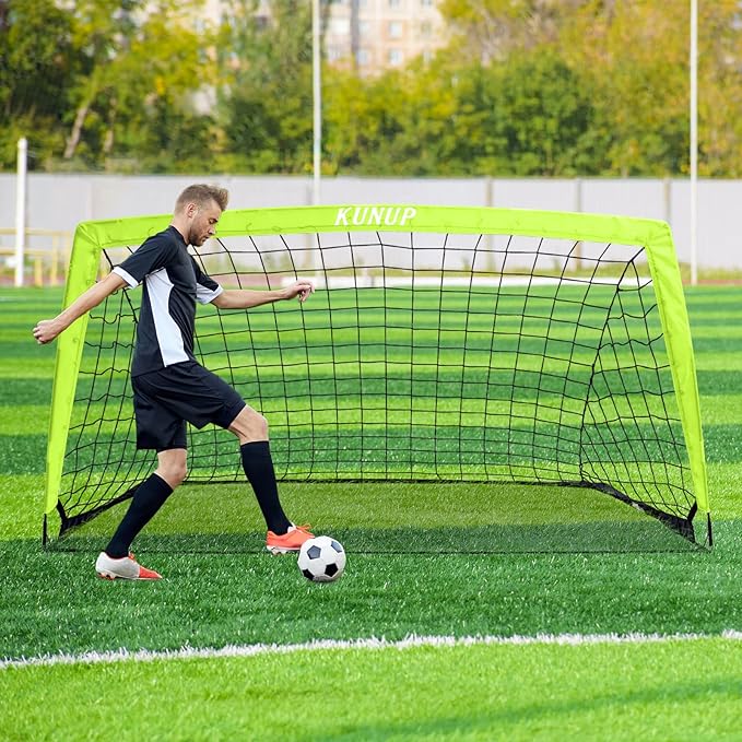 Kids Soccer Goals for Backyard 5×3, 6×4, 6×4, 9×5FT 9×5FT 2 2 Pieces