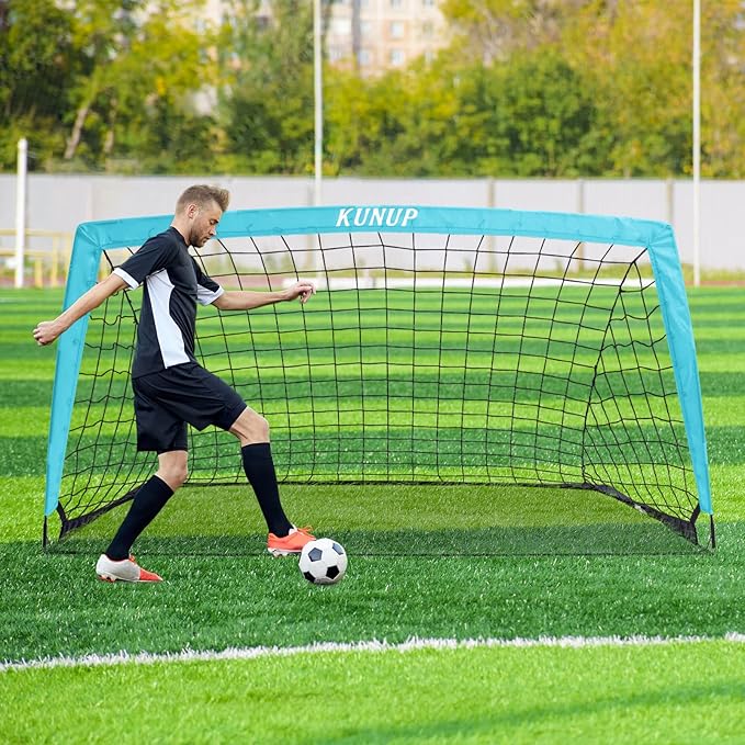 Kids Soccer Goals for Backyard 5×3, 6×4, 6×4, 9×5FT 9×5FT 2 2 Pieces