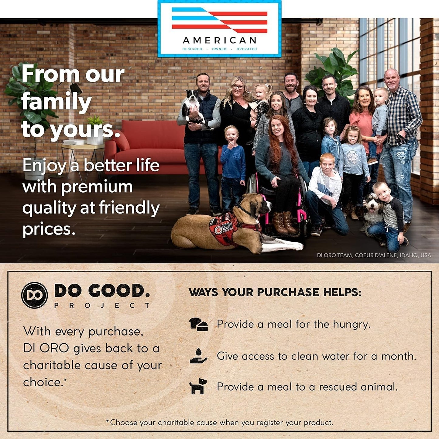 DI ORO Silicone Spatula Set - Rubber Kitchen Spatulas for Baking, Cooking, & Mixing - 600°F Heat-Resistant & BPA Free Silicone Scraper Spatulas for Nonstick Cookware - Dishwasher Safe (5pc, Red)