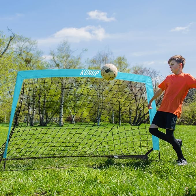 Kids Soccer Goals for Backyard 5×3, 6×4, 6×4, 9×5FT 9×5FT 2 2 Pieces