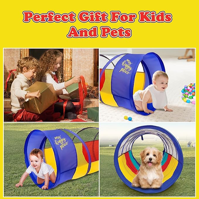Kiddey Play Tunnel for Kids