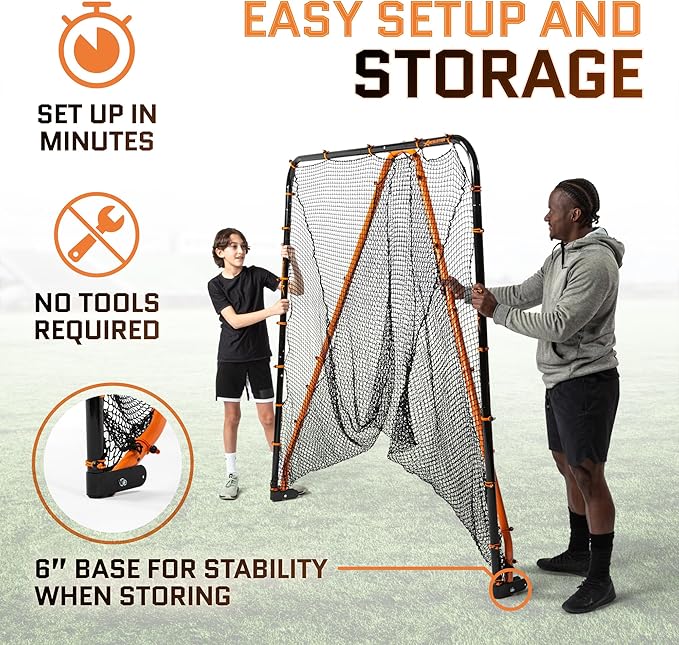 Lacrosse Goal Net Folding Lacrosse Net