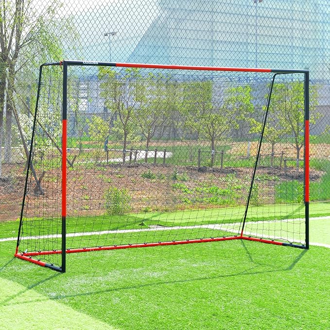 KAIHAOWIN Soccer Goal 3'x2.5' 6'x4'|8'x6'|10'x6.6'-Steel Frame