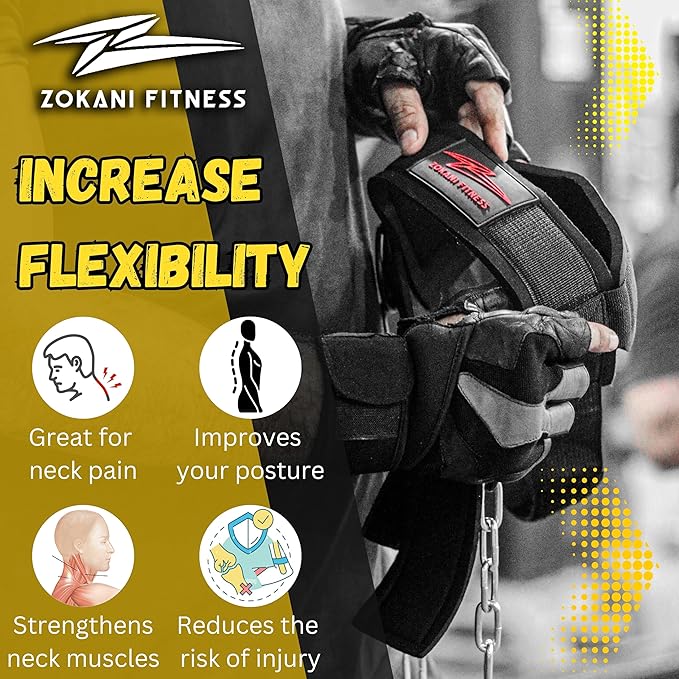 neck harness weight lifting Heavy Duty Neck Harness