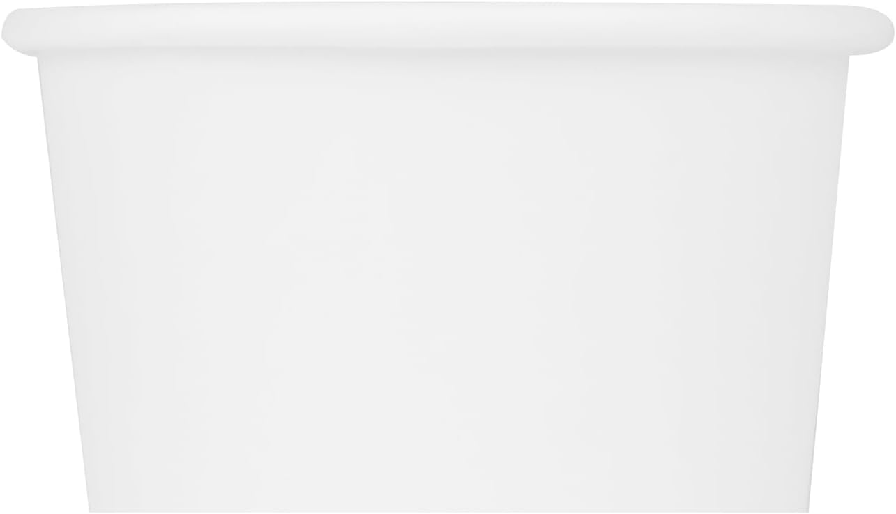 Karat 4oz Paper Espresso Coffee Cup, 1000 Count, Disposable Mouthwash Cup, Hot and Cold Drinks, White (C-K504W)