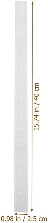 2 Pairs Rolling Strip Pin Rail Track Bar Leveler Leveling Device for Pastry Baking Cookies Transparent(3mm&5mm)