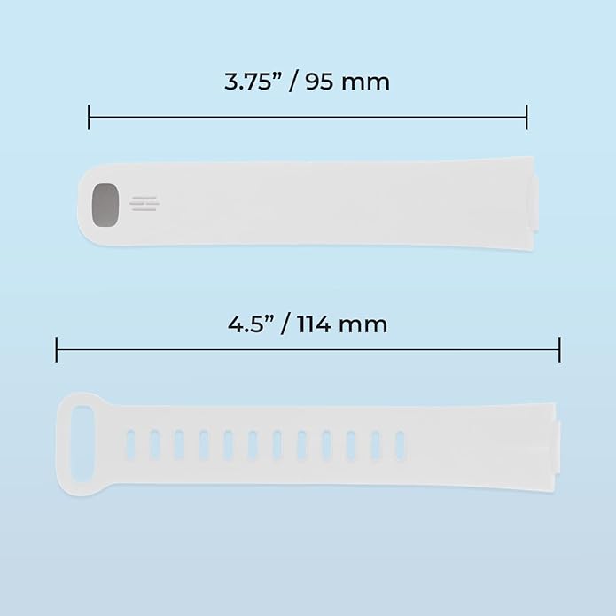 Kore 2.0 Elite Fitness Tracker Replacement Band - Soft, Comfortable Fitness Watch Wristband