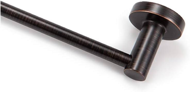 JiePai Bath Towel Bar Oil Rubbed Bronze, 17.6 Inch Stainless Steel Towel Rack Bathroom Towel Holder Wall Mount Kitchen Dish Cloth Hanger (Oil Rubbed Bronze, 17.6 Inch)