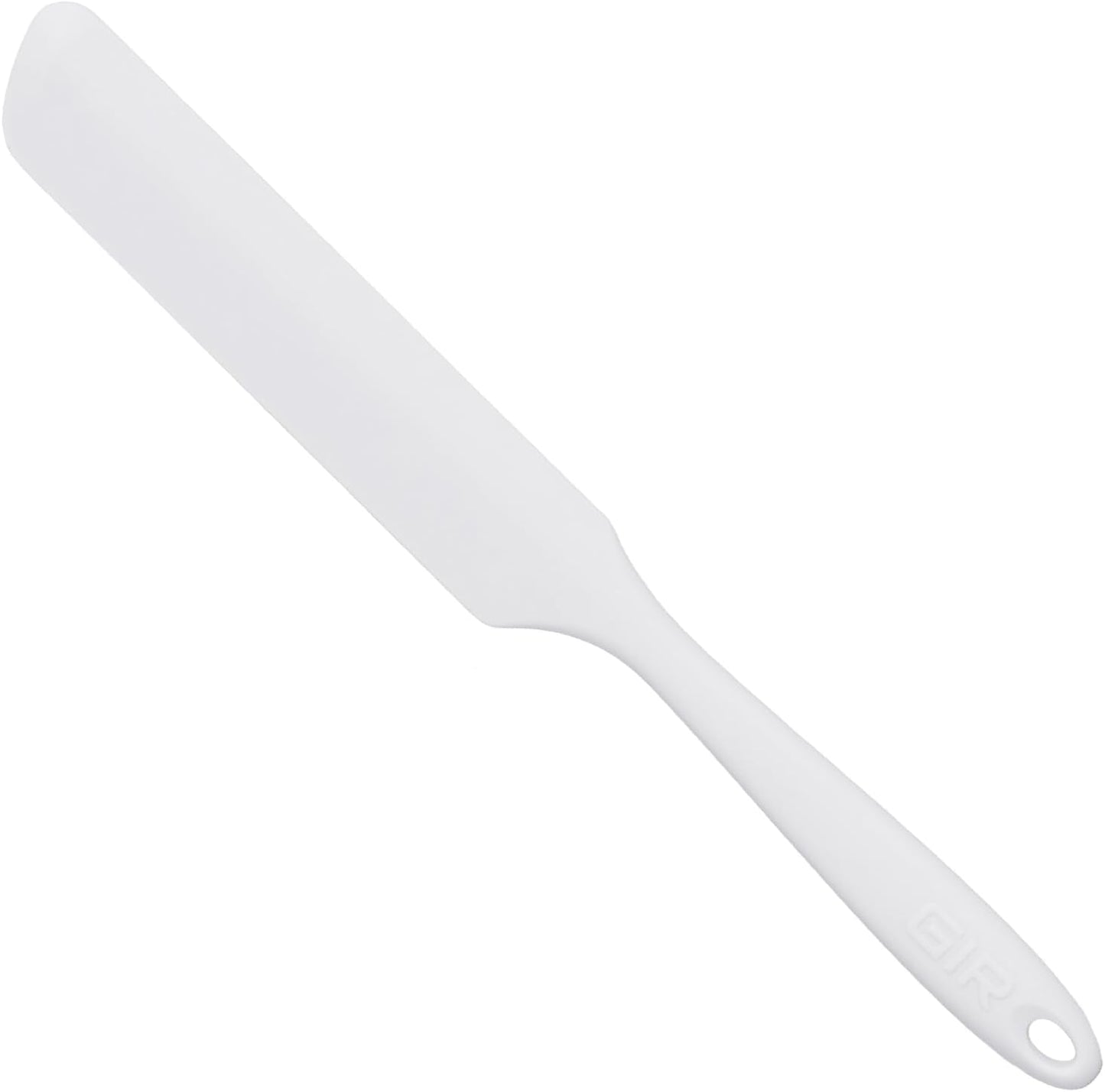 GIR: Get It Right Silicone Spreader - Silicone Butter Spreader - Food Grade Scraper - BPA & BPS Free - Baking Supplies - Home & Kitchen Gadgets - 10" x 1.10" - Studio White