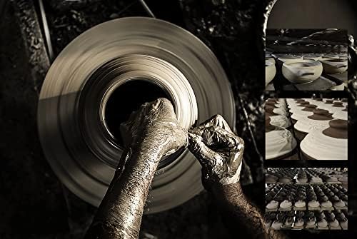 Dolsot Korean Stone Bowl Clay Pots For Cooking Korean Pot Ceramic Cooking Pot Korean Stone Bowl Onggi Kimchi Stone Donabe Crazy Claypot Ttukbaegi With Lid 뚝배기 (large 34oz)