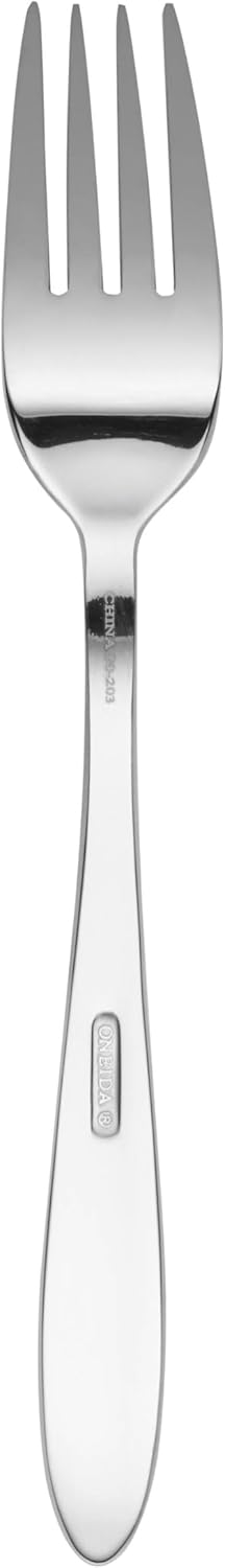 Oneida H037045Awwm Mooncrest 45 Piece Everyday Flatware Set, Service For 8