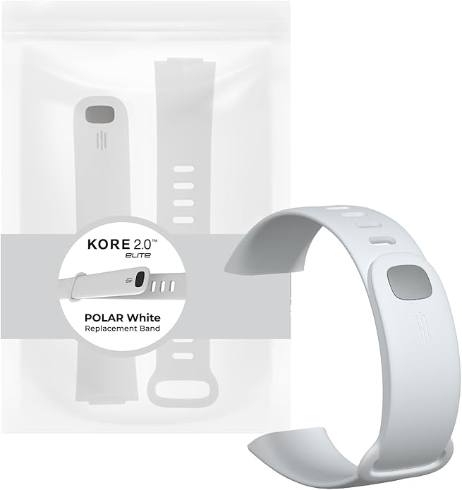 Kore 2.0 Elite Fitness Tracker Replacement Band - Soft, Comfortable Fitness Watch Wristband