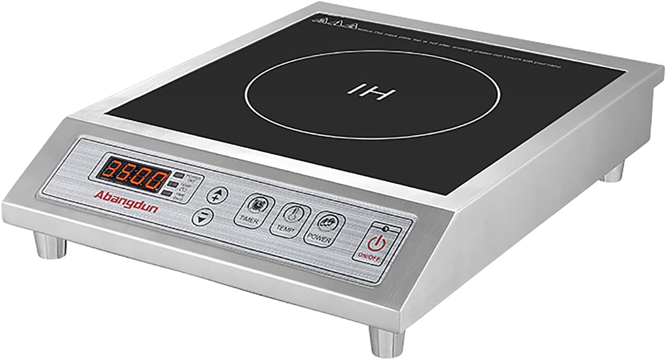 Commercial Induction Cooktop Induction Burner Lower Power Even Heating Hot Plate 3500W /220V