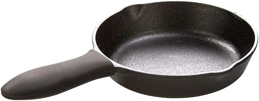 Silicone Hot Handler Holder Reusable Diswasher 6 Pcs Heat Resistant Pot Handle Sleeve Non-Slip Potholder Dishwasher Safe Rubber Grip Handle Cover For Pans, Cast Iron, Griddles, Cookware Handles Black