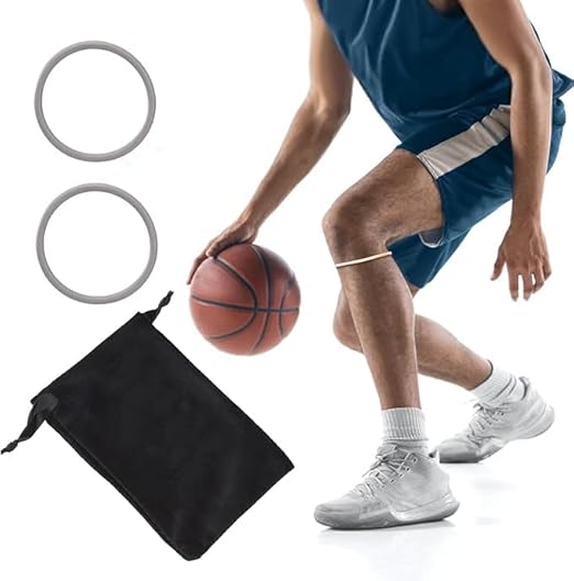 Knee Strap Patella Support: Knee Band for Patellar Tendon Pain Relief - Knee Brace for Tendonitis Jumpers Running Sports Basketball Men Women (Grey)