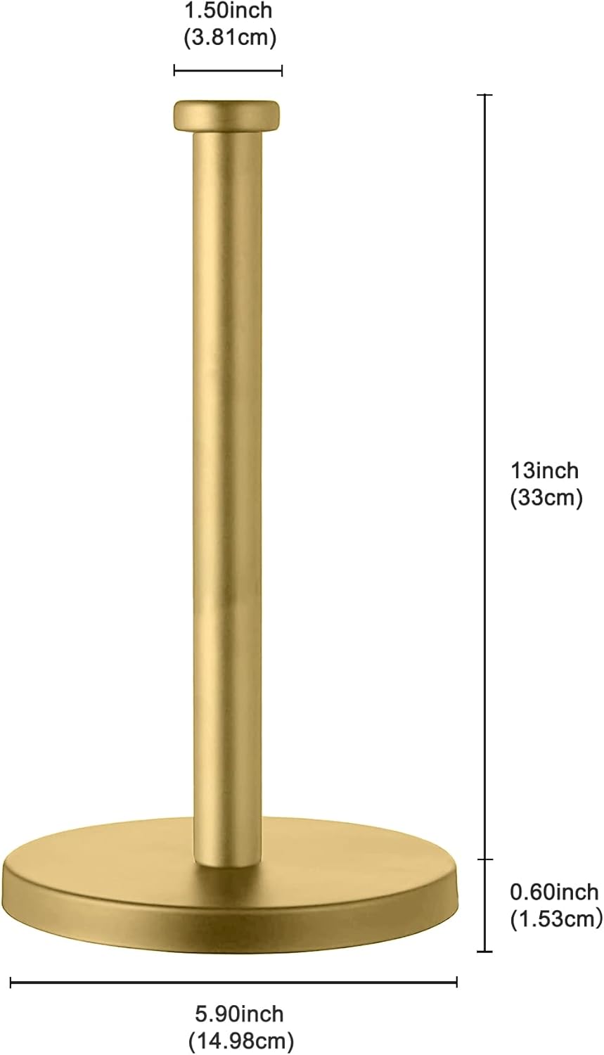 Paper Towel Holder, Gold Paper Towel Holder, Paper Towel Holder Countertop, Paper Towel Holder Gold, Paper Towel Holder Countertop Gold, Kitchen Paper Towel Holder.…