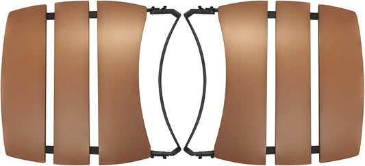 Side Shelves Big Green Egg Accessories, Composite 3 Slat Egg Mates for Large Big Green Egg with Folding Side Shelves Replacement Parts Grill & Smoker Accessories