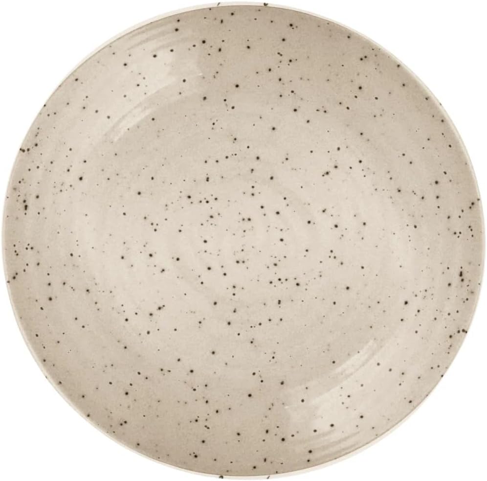 Sango Siterra Painter's Palette 16-Piece Stoneware Dinnerware Set – Service for 4, Multicolor with Unique Flecked Design, Perfect for Everyday Dining & Entertainment, Microwave & Dishwasher Safe