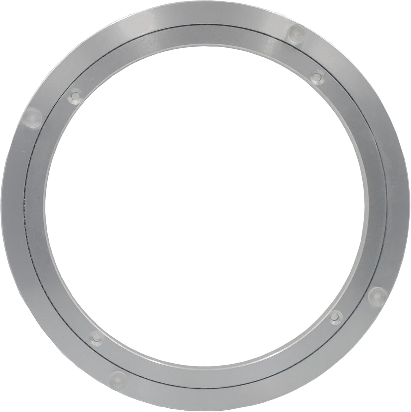 Lazy Susan Bearing Rotating Turntable Bearings Swivel Plate Hardware Aluminum Metal for Dining-Table and Workbench (10 Inchs) … …