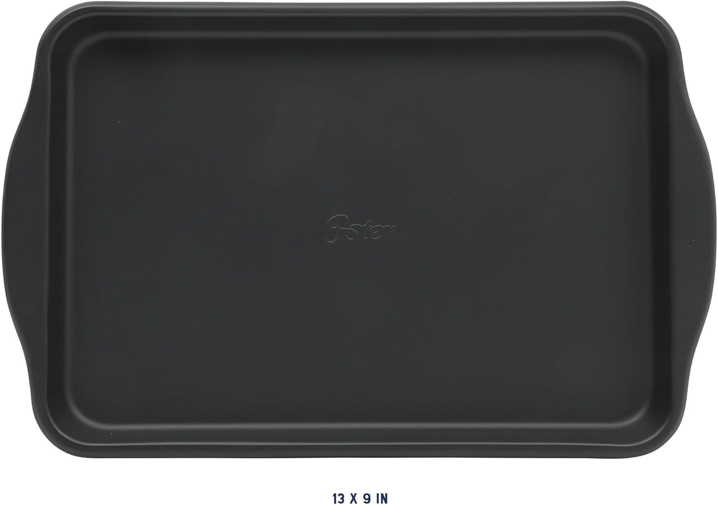 Oster Teston 13 x 9 Inch Nonstick Carbon Steel Cookie Sheet - Matte Black