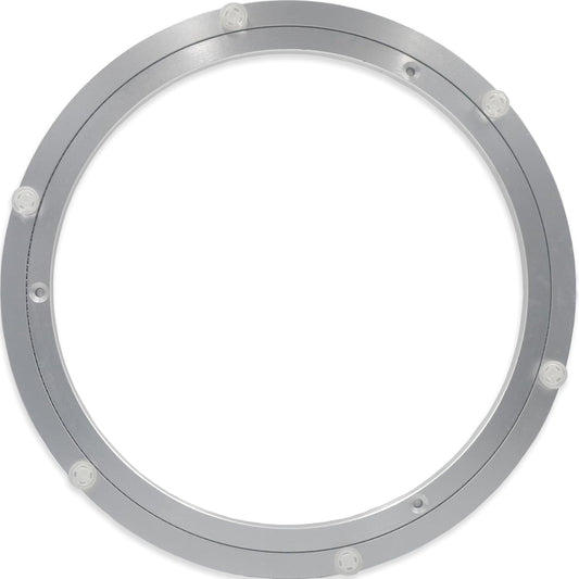 Lazy Susan Hardware Aluminum Rotating Turntable Bearings Swivel Plate Bearing for Dining-Table and Workbench (14 Inchs) …