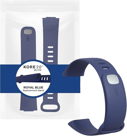 Kore 2.0 Elite Fitness Tracker Replacement Band - Soft, Comfortable Fitness Watch Wristband