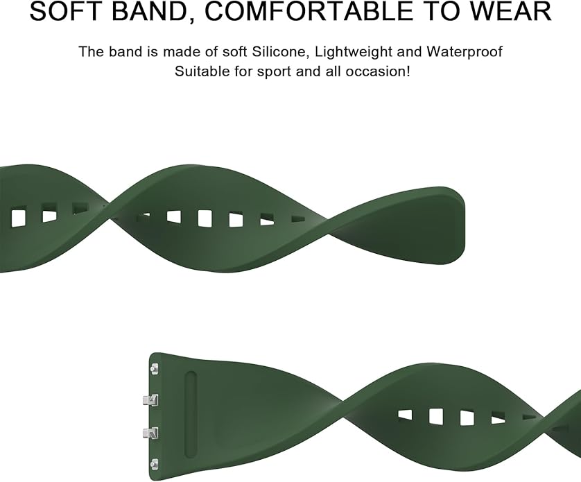 6 PACK Bands for Samsung Galaxy Fit 3 Band Women Men, Soft Silicone Sport Replacement Watch Strap Compatible with Galaxy Fit 3 SM-R390 Smartwatch Accessories
