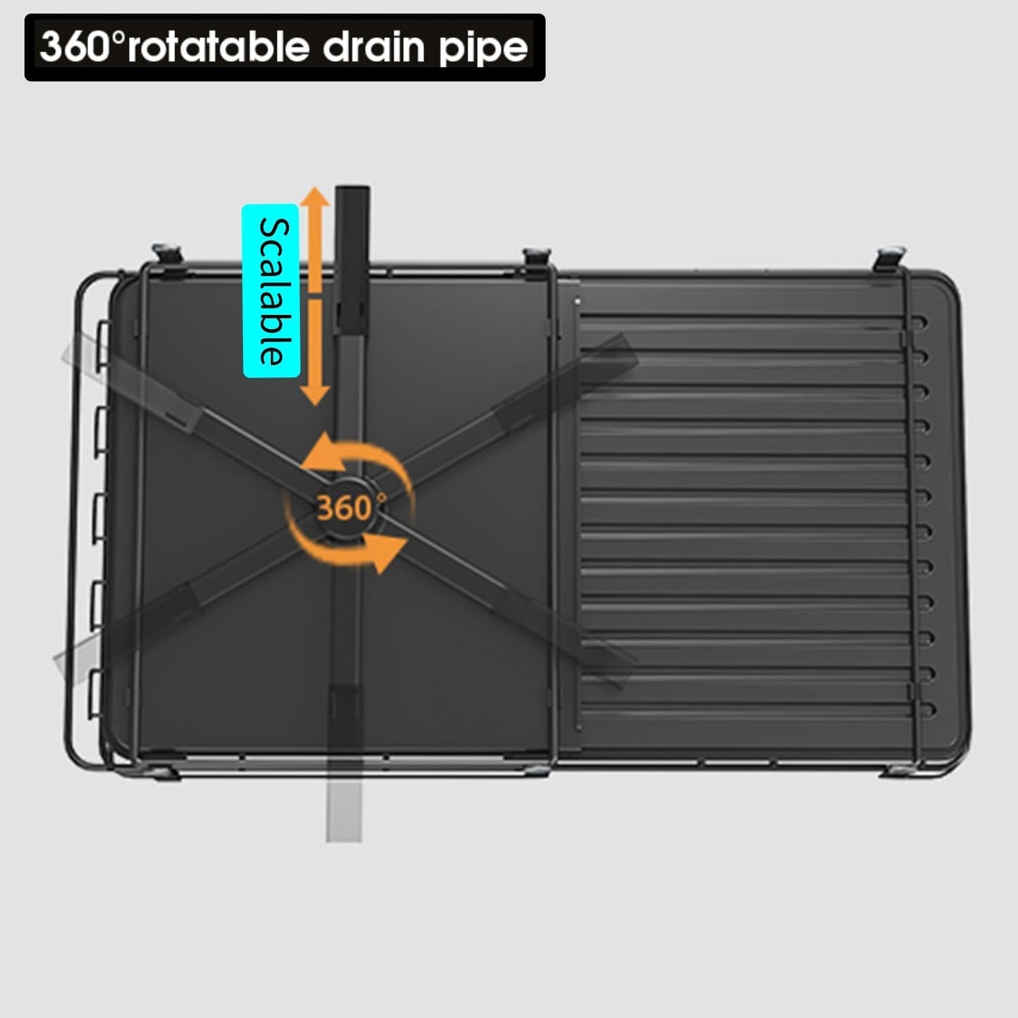 Dish Drying Rack, Dish Racks for Kitchen Counter, Over The Sink Dish Drying Rack, Expandable Dish Drainers with Drain Board Cup Holder and Utensil Holder, Kitchen Organizers and Storage