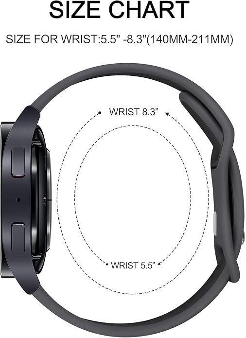 Meliya Bands Compatible with Garmin Forerunner 245/645 & 55/158 Band, 20mm Replacement Soft Silicone Sport Band for Garmin Forerunner 645/245 Music & 55/158 Smart Watch