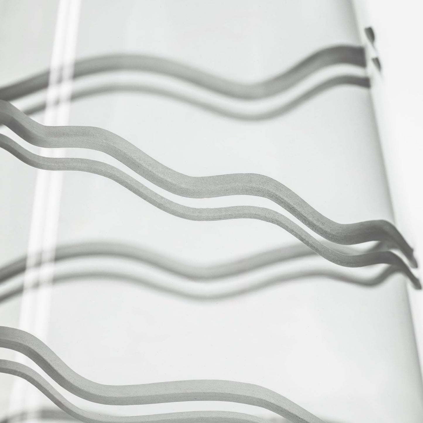 Rolf Glass Good Vibrations Stemless Wine Glass | Set of 4 Large 18oz Glasses | Lead-Free Crystal Glass | Diamond-Wheel Engraved | Proudly Made in the USA | Etched Spiral Design