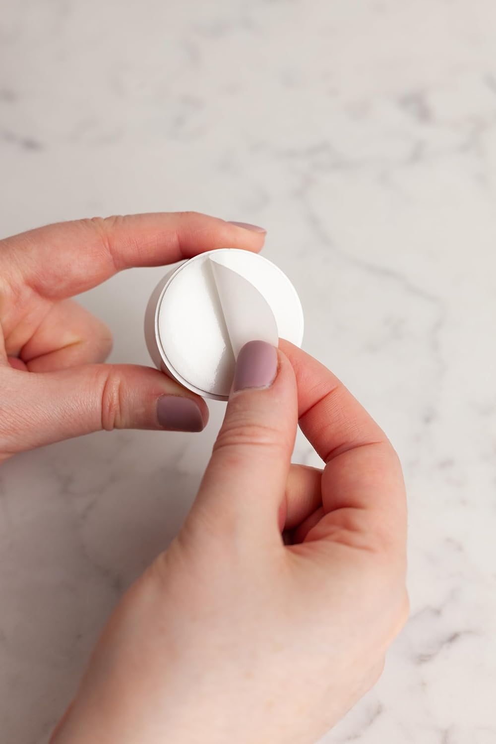 Original Kitchen Towel Holder with Adhesive, Push & Hang Dish towels, Hand towels, Accessory for Bathroom, RV, Shower (White)