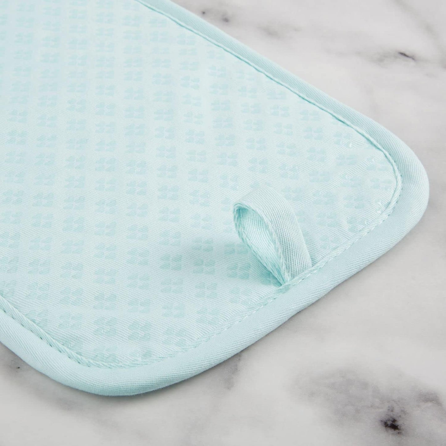 KitchenAid Asteroid Pot Holder 2-Pack Set, Mineral Water, 7"x10"