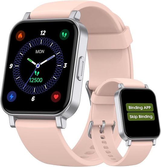 Kummel Smart Watch for Girls Boys Teens No App/Phone Required, Fitness Watches for Kids with Heart Rate, Sleep Monitor, Step Counter, Calories Tracker, Pedometer Waterproof Watch, Lightweight