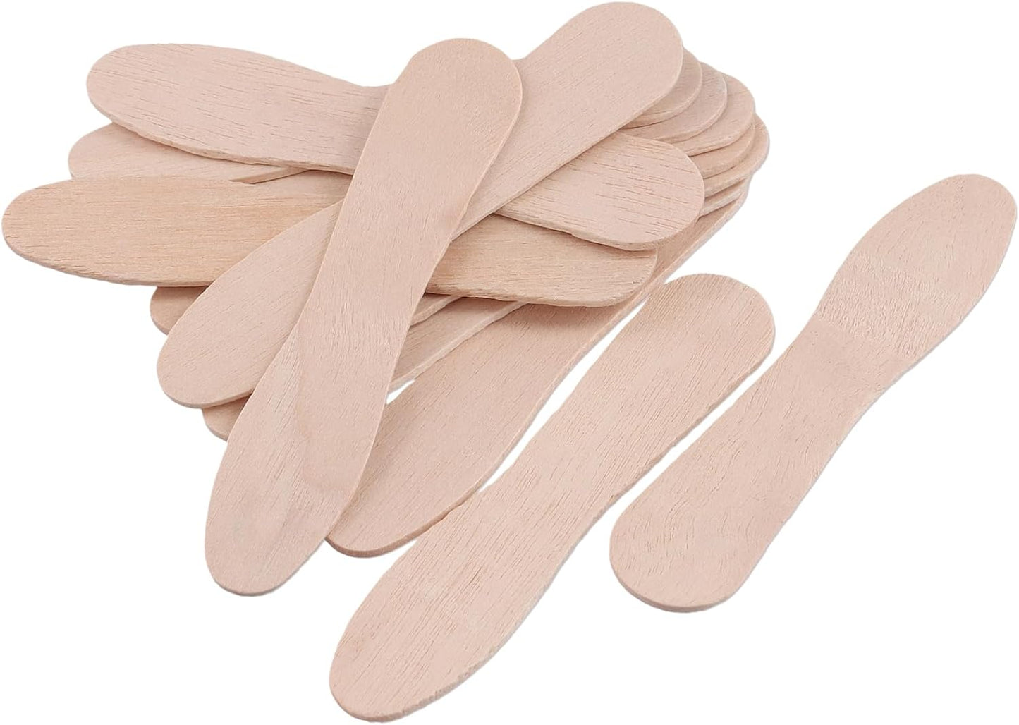 3000 PCS 3 Inch Wooden Ice Cream Spoons, Mini Tasting Spoons Wooden Small Dispasable Dessert Spoons Wood Sample Spoons Bulk for Craft, Tasting