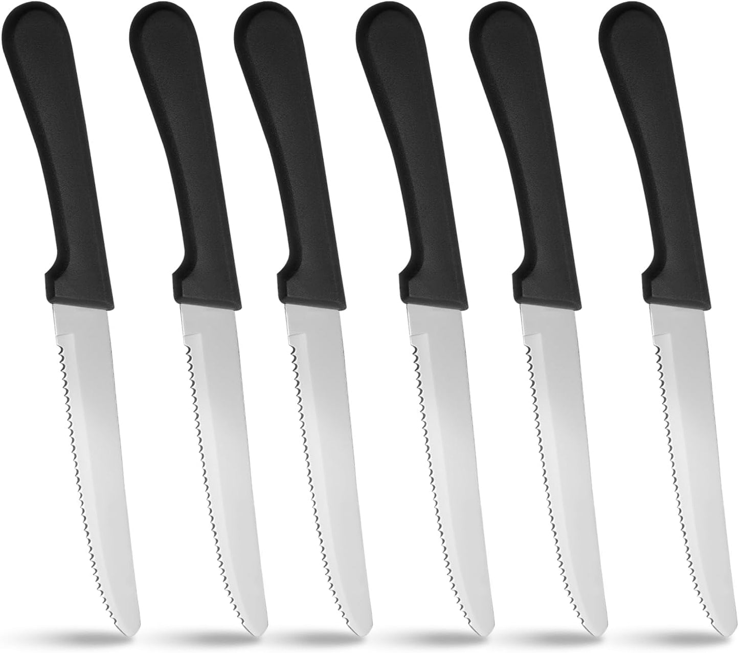 36 PCS Steak Knife Set - Stainless Steel Steak Knifes 8.7 Inch with Dishwasher Safe Steak Knoves,Metal Steak Knife,Dinner Knife Silverware for Home,Kitchen or Restaurant