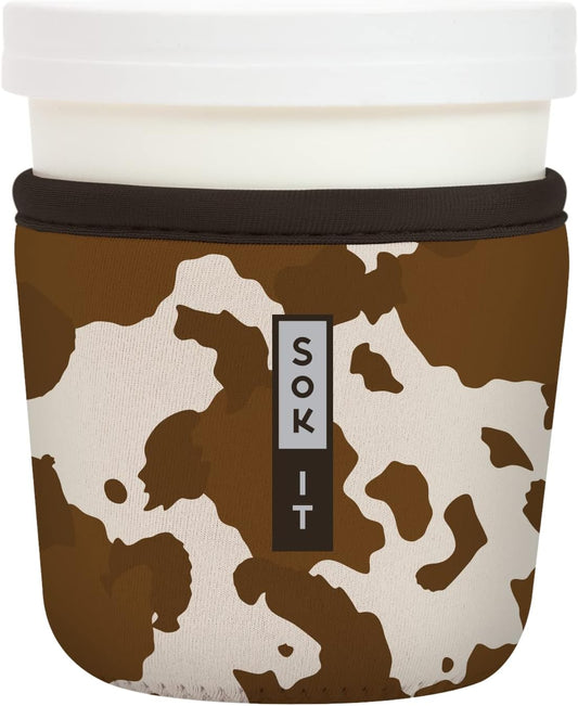 Sok It IceCreamSok Insulated Neoprene Cover (Cowgirl, Tapered Ice Cream Pints)