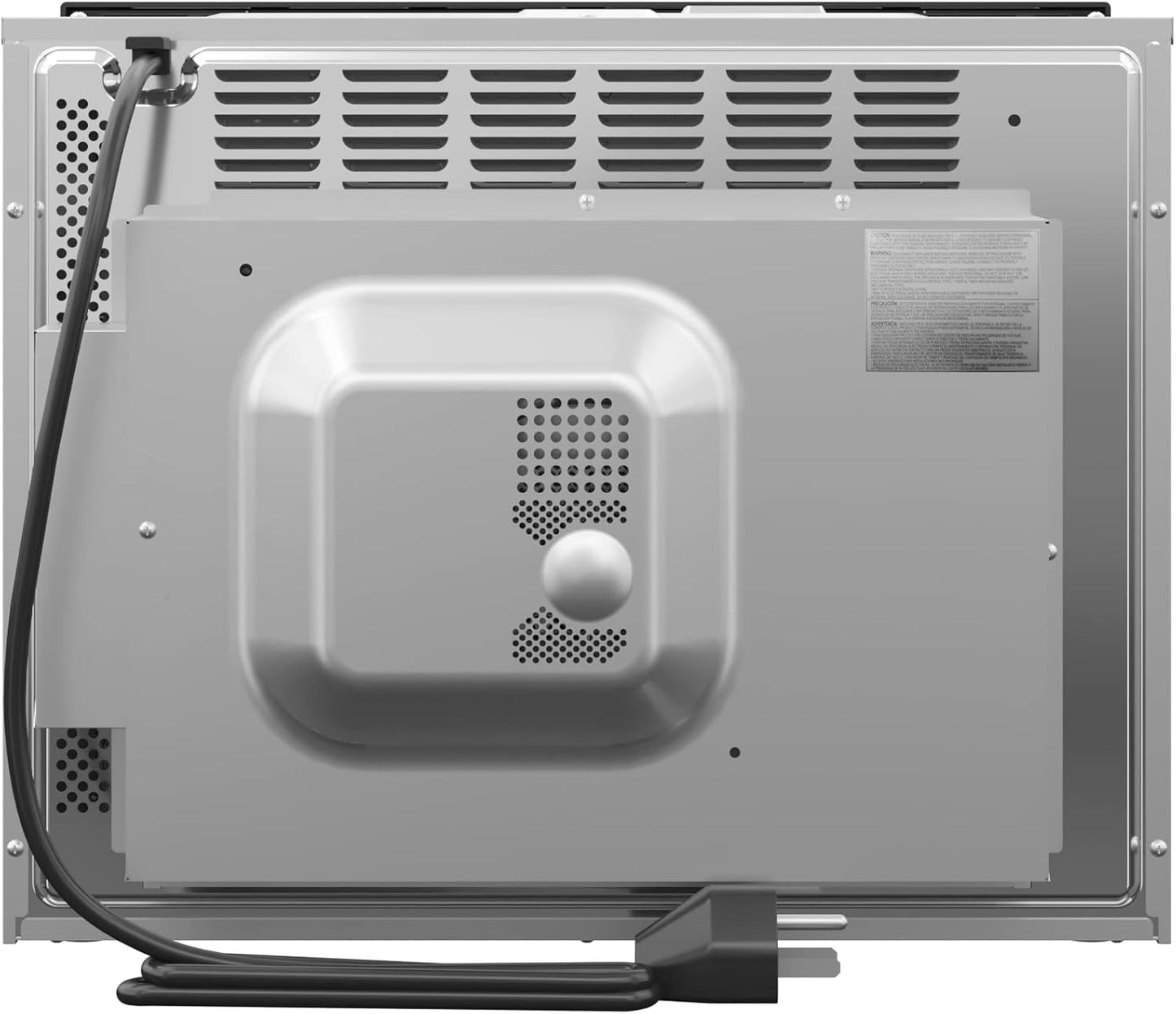 KoolMore 24 Inch Built-in Convection Oven and Microwave Combination with Broil, Soft Close Door, 1000 Watt Power, Stainless Steel Finish, Touch Control LCD Display (KM-CWO24-SS)