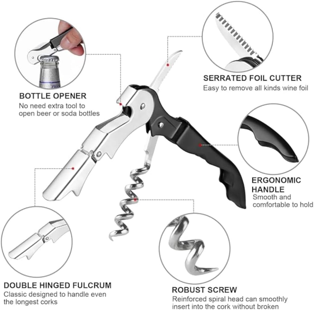 The Wine Chic Engraved Wine Key Corkscrew with Quote and Funny Sayings, Unique Back to School Gifts for Moms and Wine Lovers (School Supplies & Syrah)