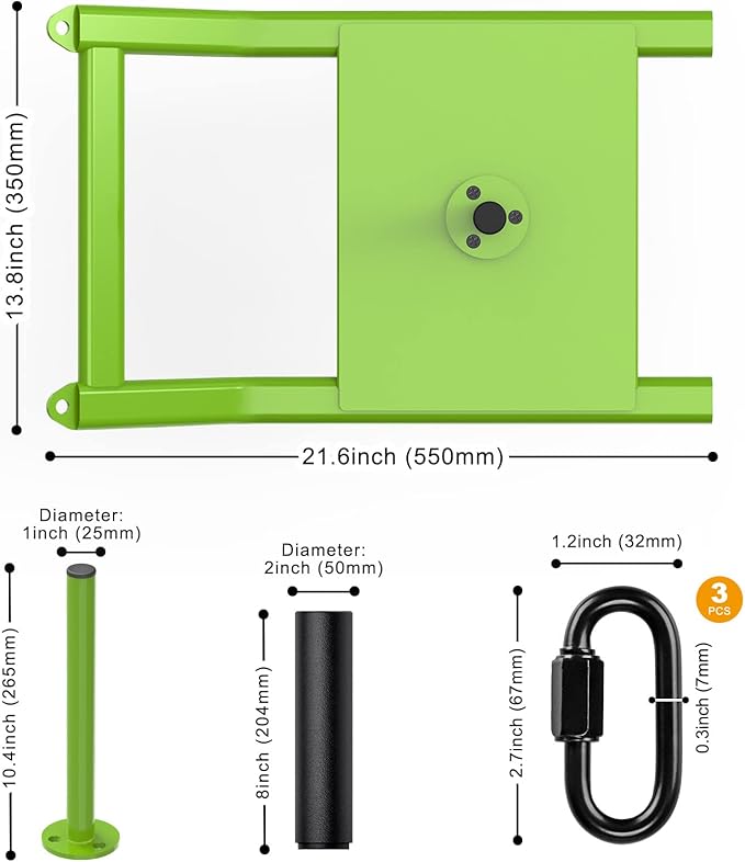 Kipika Weight Sled 1" & 2" Weight